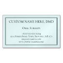 Search for oral surgeon business cards Orthodontist