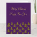 Search for purple tree christmas cards Golden