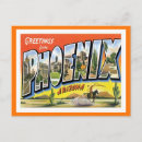 Recherche de ville de phoenix cartes postales Amérique