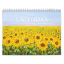 Search for sunflower calendars Summer