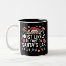Search for lap mugs Santa