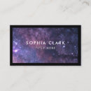 Search for galaxy business cards Luxury