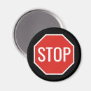 Search for stop sign magnets Warning