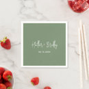 Recherche de sage wedding napkins Minimum