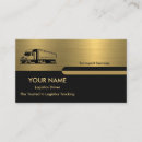Search for logistics business cards Truck transport
