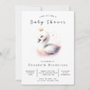 Search for swan lake invitations Watercolor