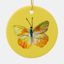 Search for yellow butterflies ornaments Orange