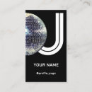 Search for disco business cards Deejay