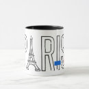 Recherche de souvenirs de paris tasses Français