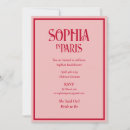 Search for a night in paris party invitations She said oui