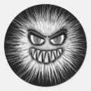 Search for frightened stickers Scary