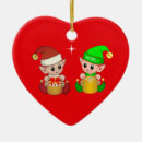 Search for elves ornaments Red
