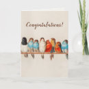 Search for bird retirement cards Colourful