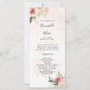 Search for gold foil wedding programs Floral