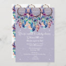 Recherche de dreamcatcher baby shower invitations Bleu