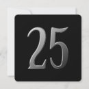 Recherche de vingt cinq invitations Argent