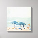 Search for beach umbrella canvas prints Coast