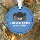 Search for hockey puck ornaments Team