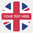 Search for british blue stickers Red