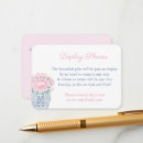 Search for display shower enclosure cards Baby girl