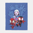 Search for kids show blankets Spidey team