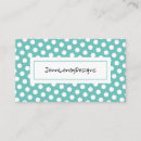 Recherche de pois turquoise cartes visite Motif