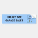 Search for garage sale bumper stickers Yard
