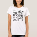 Search for paris france womens tshirts French