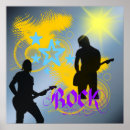 Recherche de rock roll music posters Guitar player