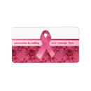 Search for breast cancer survivor return address labels October