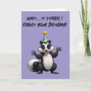 Search for cute skunk cards Humour
