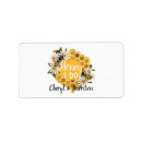 Search for honeycomb return address labels Rustic