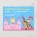 Search for princess and knight party invitations Pink