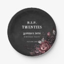Search for funeral paper plates Black