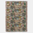 Search for vintage santa blankets Victorian christmas