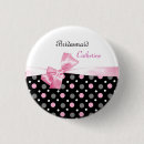 Search for dot pink buttons Bridesmaid