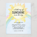 Recherche de little ray of sunshine baby shower Jaune