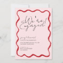 Search for red border invitations Minimalist