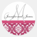 Search for hot pink damask stickers Groom