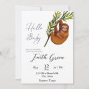 Recherche de sloth baby shower Verdure