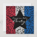 Search for sequins square invitations Blue