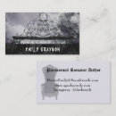 Search for spooky business cards Creepy
