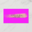 Search for fluorescent business cards Simple