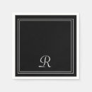 Search for black and white stripes napkins Elegant