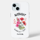 Search for august iphone cases August birth flower