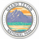 Recherche de wyoming teton autocollants Trou de jackson