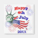 Search for star design magnets 4th of july