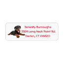 Search for rottweiler return address labels Puppies