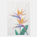 Search for tropical paradise tea towels Bird of paradise