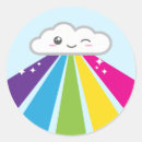Search for happy smiling cloud stickers Kawaii